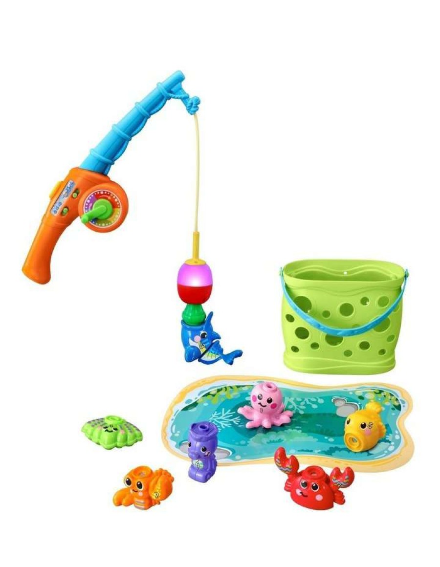 Interactive Learning * | Vtech Wiggle & Jiggle Fishing Fun Assorted