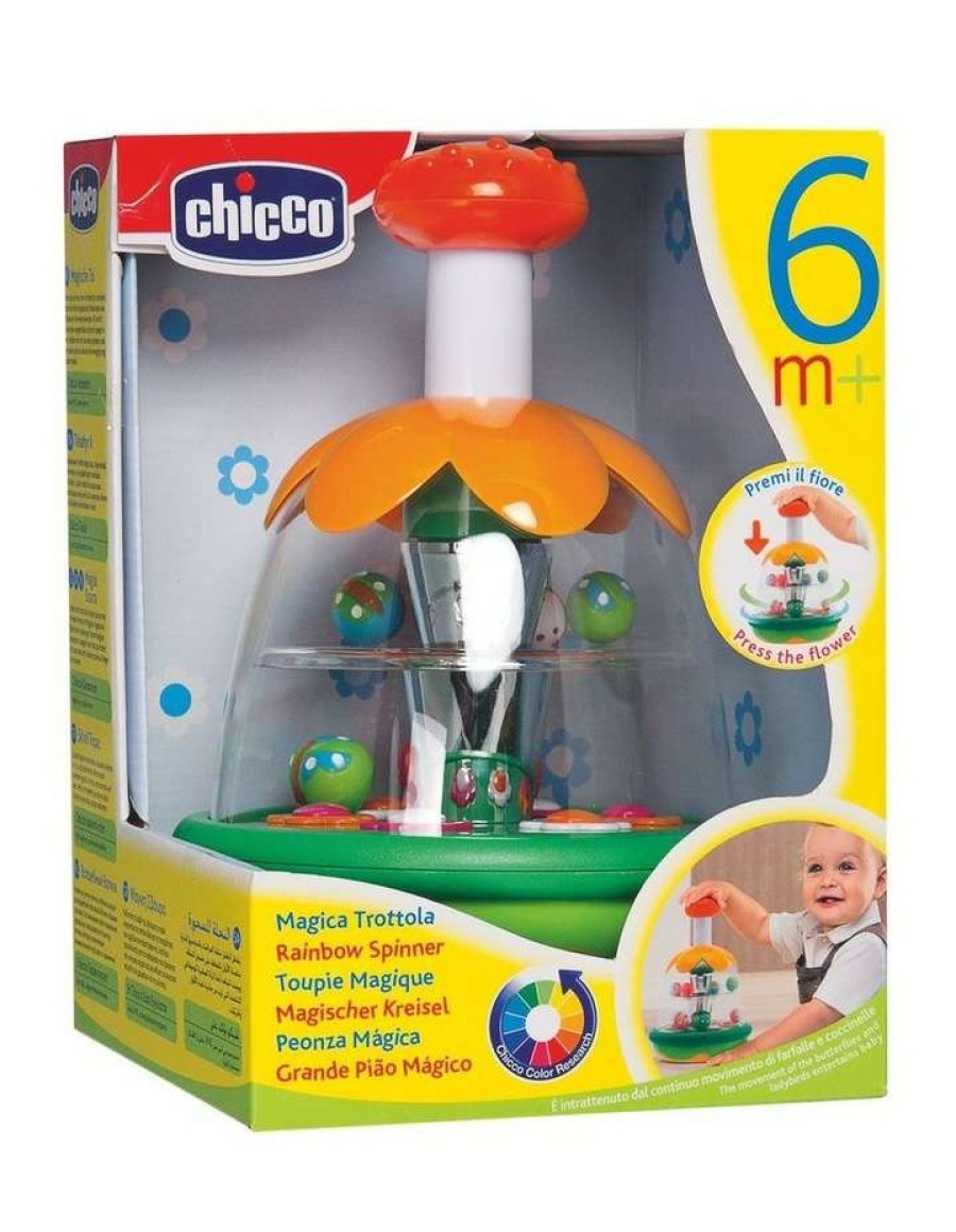 Play & Activity * | Chicco Rainbow Spinner Multicolour