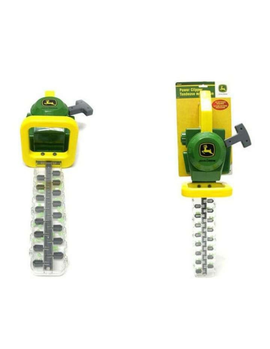 Nursery Toys * | John Deere Preschool Garden Power Clipper Cutter Chainsaw Tree Kids Toy 35814