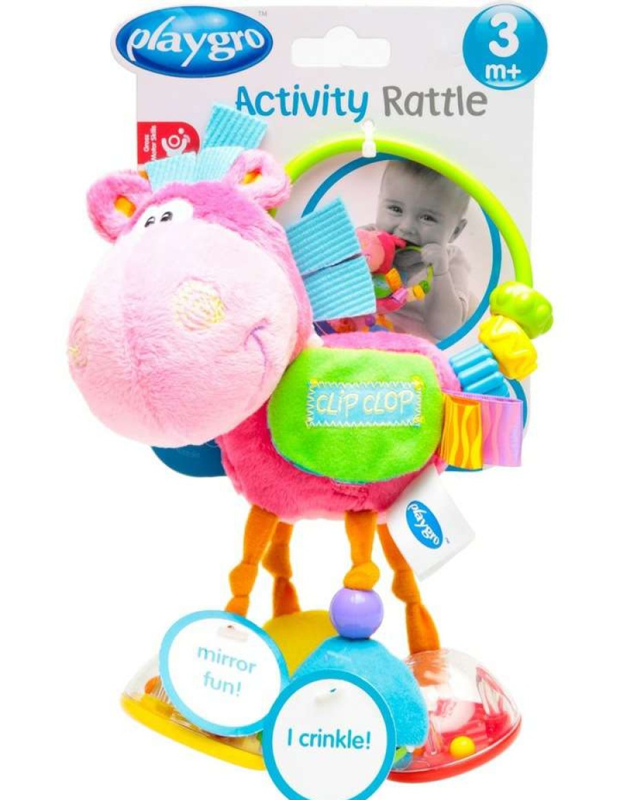 Nursery Gifts * | Playgro Clopette Activity Rattle Assorted