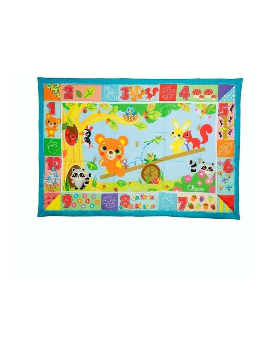 Baby Bouncers & Play Mats * | Chicco Xxl Playmat Forest Multicolour