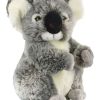 Soft & Plush Toys * | Korimco Koala Kalypso 21Cm Soft Plush Toy Grey