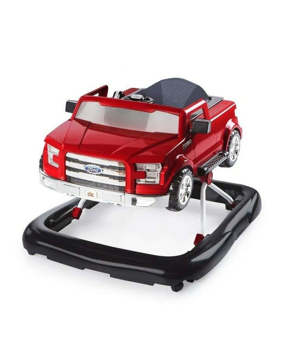 Vehicles * | Bright Starts Ford F150 Walker W/Activity Toy/Truck Push Handle For Baby/Toddler