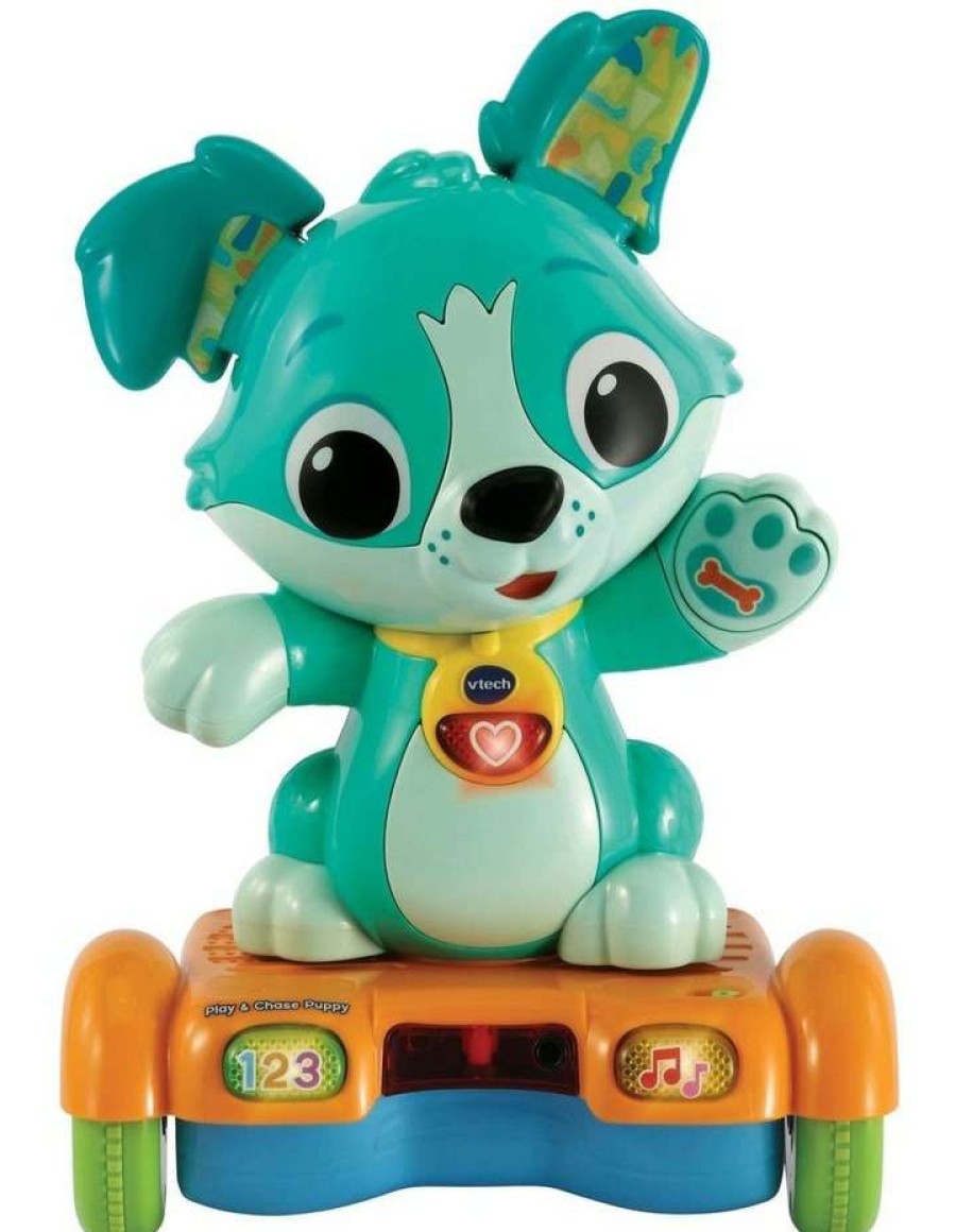 Interactive Learning * | Vtech Play & Chase Puppy Assorted