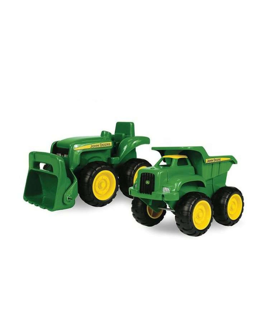 Nursery Toys * | John Deere Kids Sandbox Vehicle Play/Toys/ Tractor W/ Dump Truck Green 2Years 15Cm