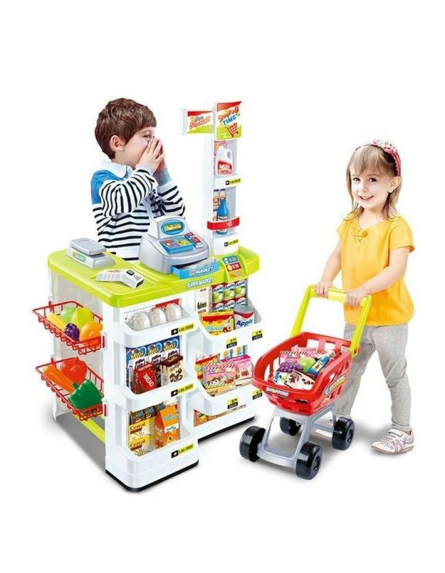 Interactive Learning * | Lenoxx Kids Supermarket Store Food Pretend Play No Colour