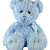 Nursery Toys * | Korimco Max Blue 35Cm Plush Toy Beige