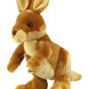 Soft & Plush Toys * | Korimco Kangaroo Jack 50Cm Brown