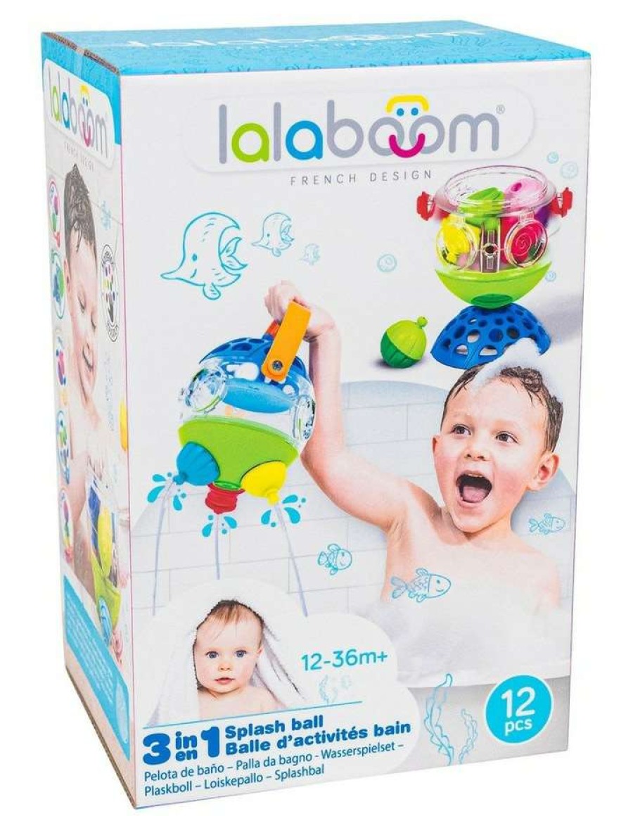 Nursery Toys * | Lalaboom Splash Ball & 8-Piece Beads Water Play Toy Assorted