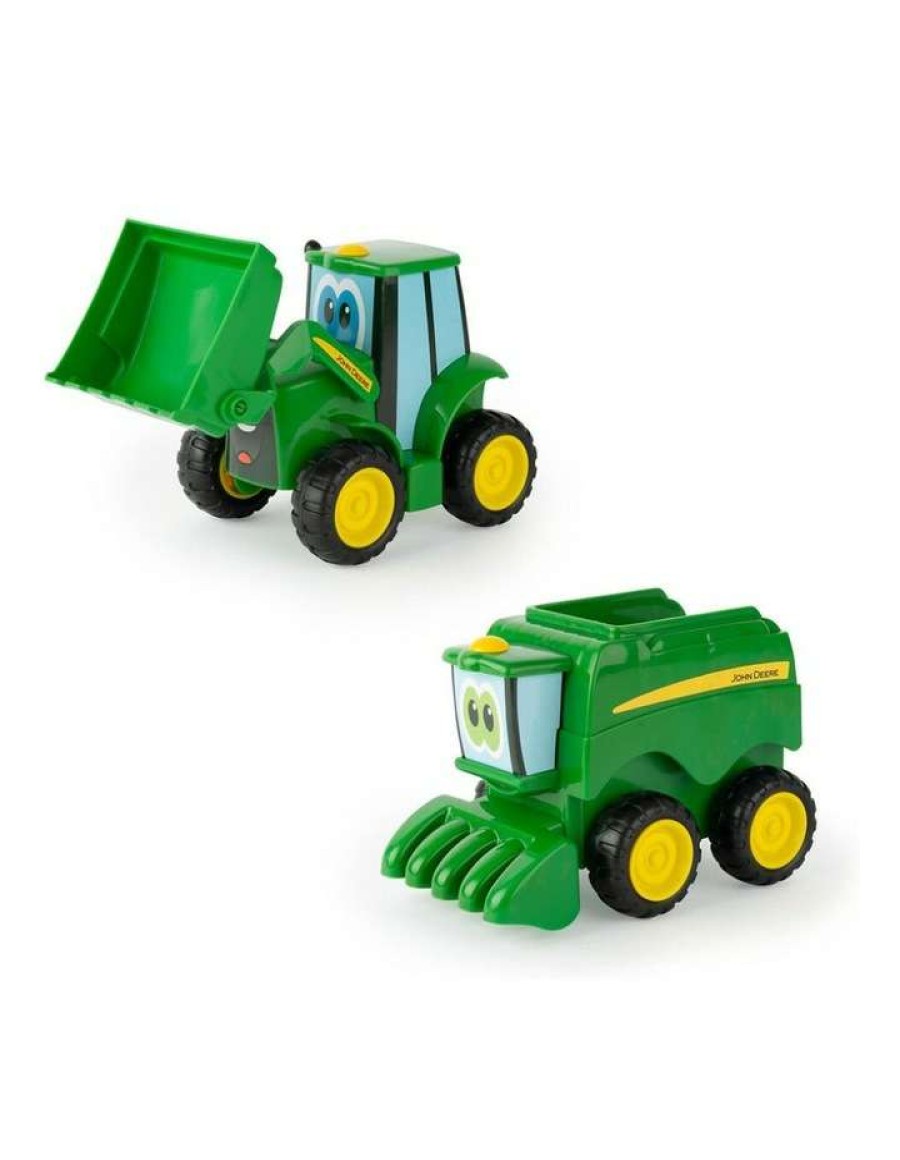 Nursery Toys * | John Deere Farmin' Friends Farm Vehicle Tractor Kids/Children Toy 2Piece 3Years Green