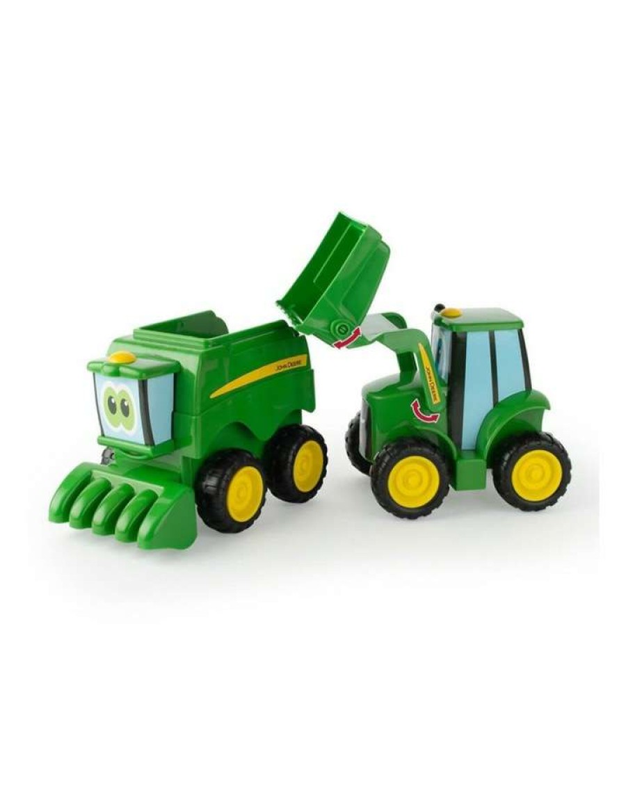 Nursery Toys * | John Deere Farmin' Friends Farm Vehicle Tractor Kids/Children Toy 2Piece 3Years Green