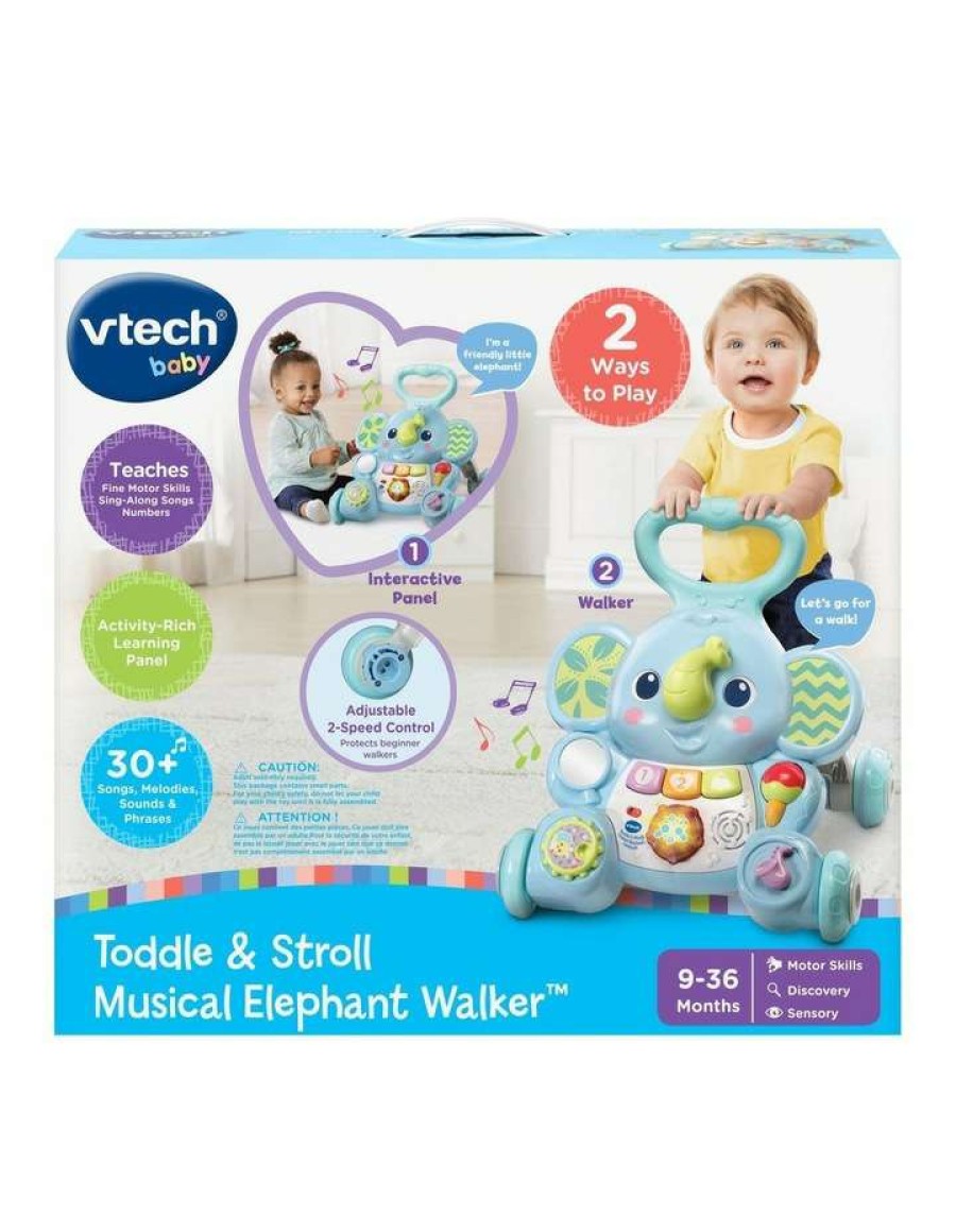 Play & Activity * | Vtech Musical Elephant Walker