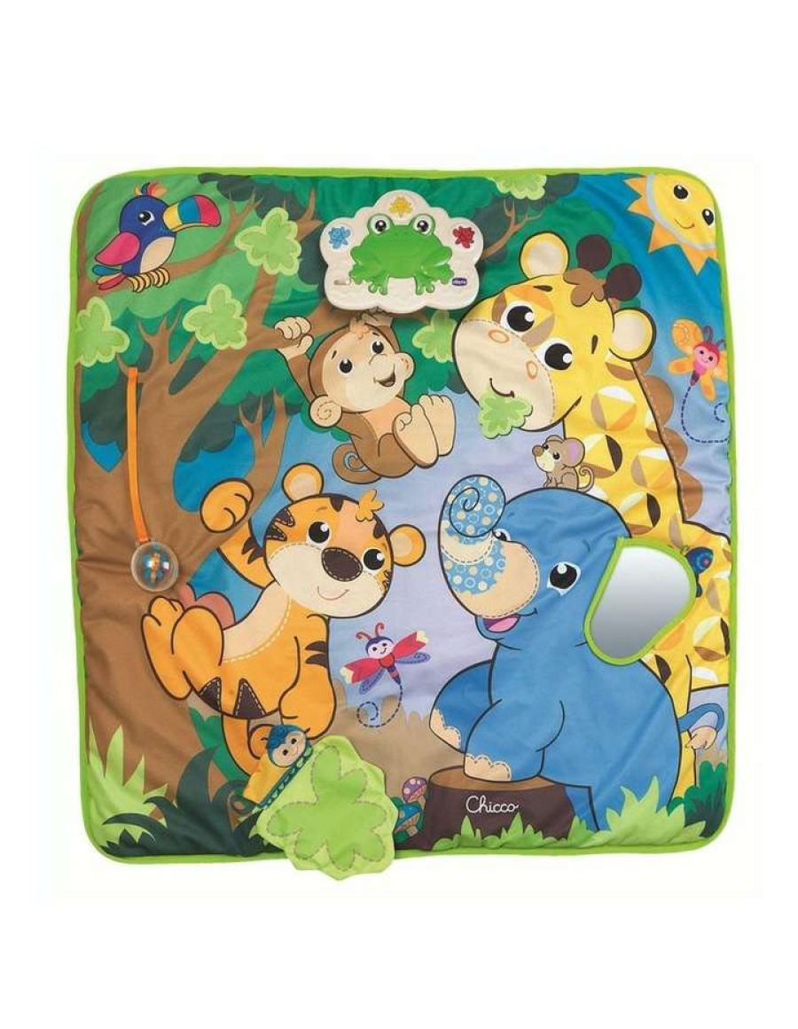 Baby Bouncers & Play Mats * | Chicco Musical Jungle Playmat Multicolour