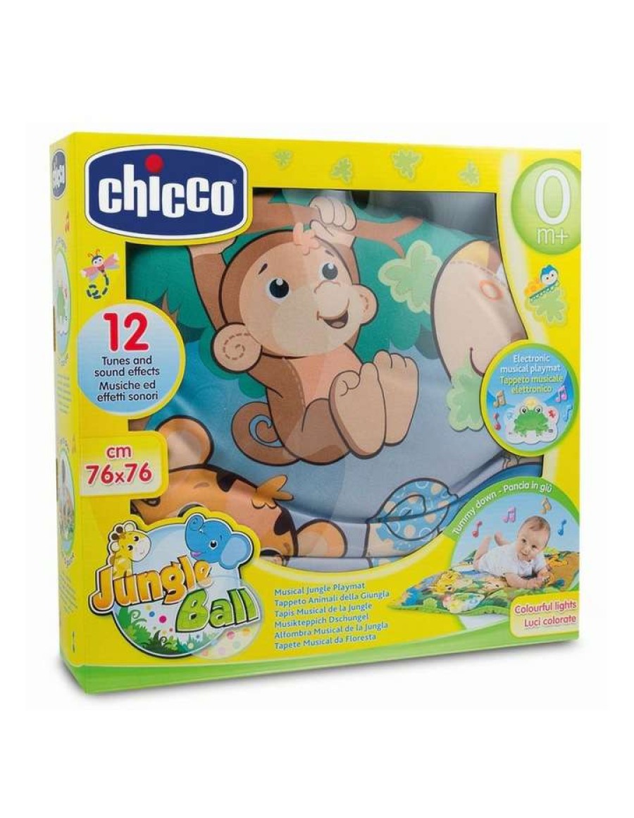 Baby Bouncers & Play Mats * | Chicco Musical Jungle Playmat Multicolour