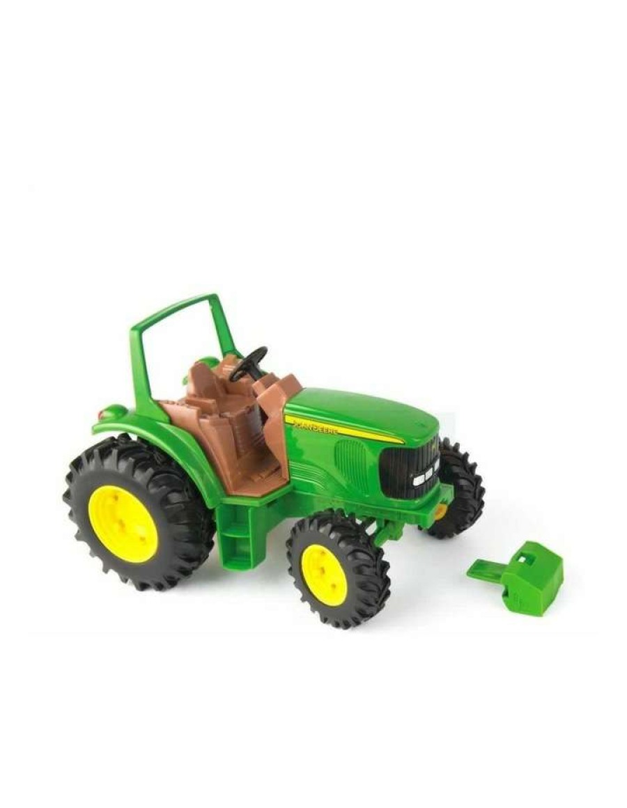 Nursery Toys * | John Deere Steerable Tractor Kids Interactive Farm Vehicle Fun Toy 20Cm 3Years