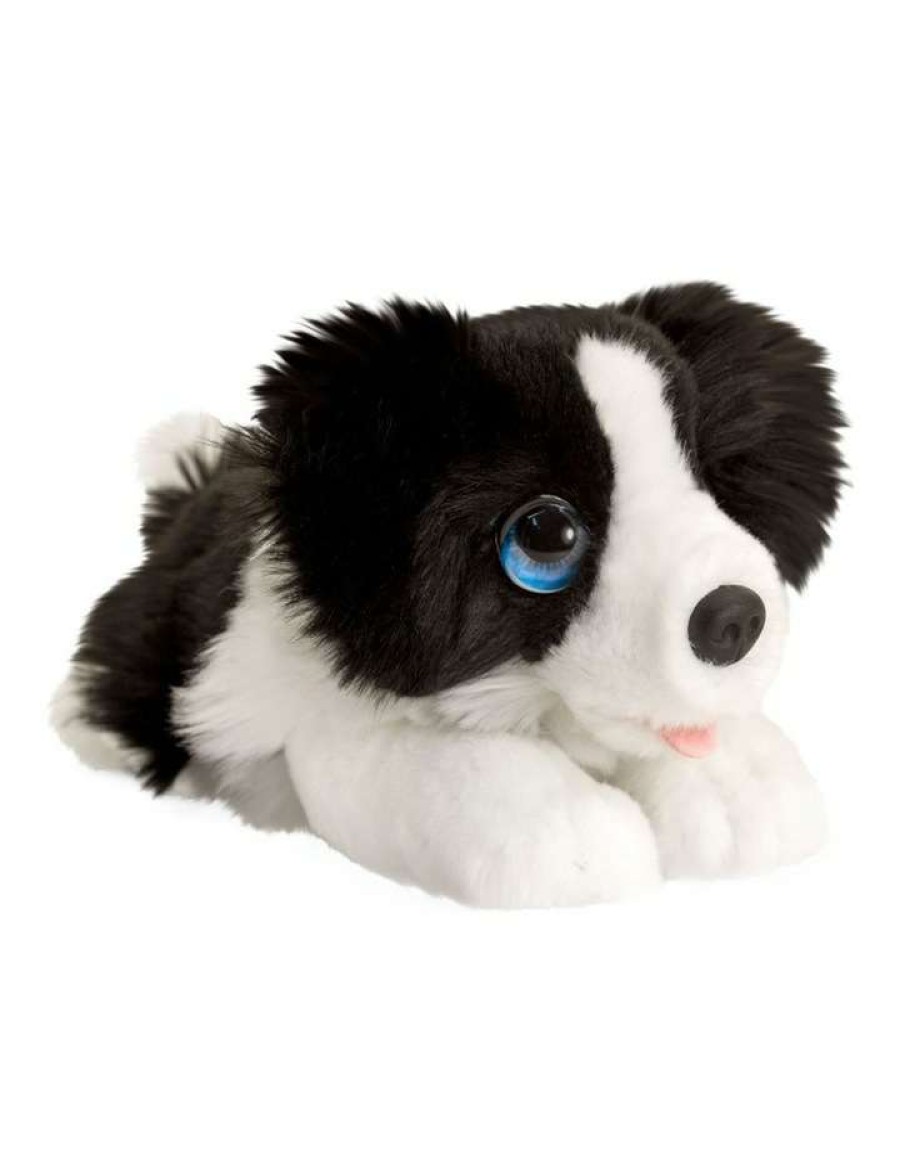 Soft & Plush Toys * | Korimco Cuddle Pup Border Collie 37Cm White/Black