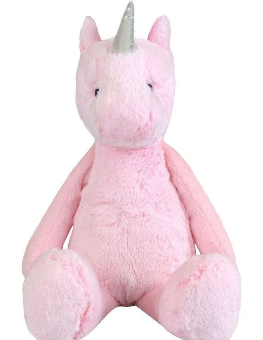 Nursery Toys * | Korimco Unicorn 39Cm Plush Toy Pink