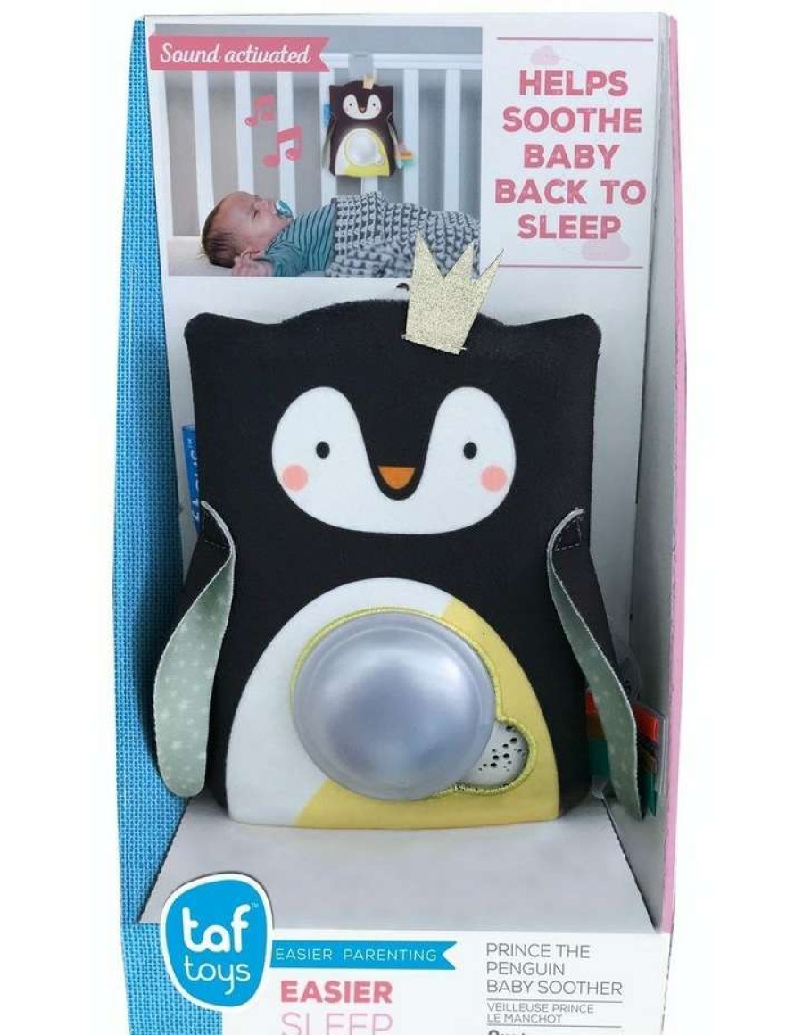 Soft & Plush Toys * | Taf Toys Prince Penguin Baby Soother Assorted