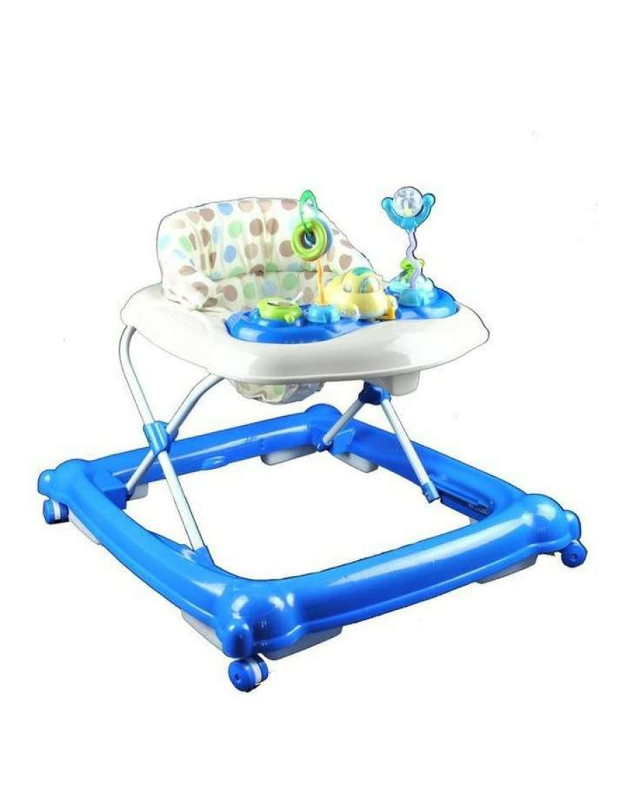 Play & Activity * | Aussie Baby Baby Walker Play Activity Centre Blue