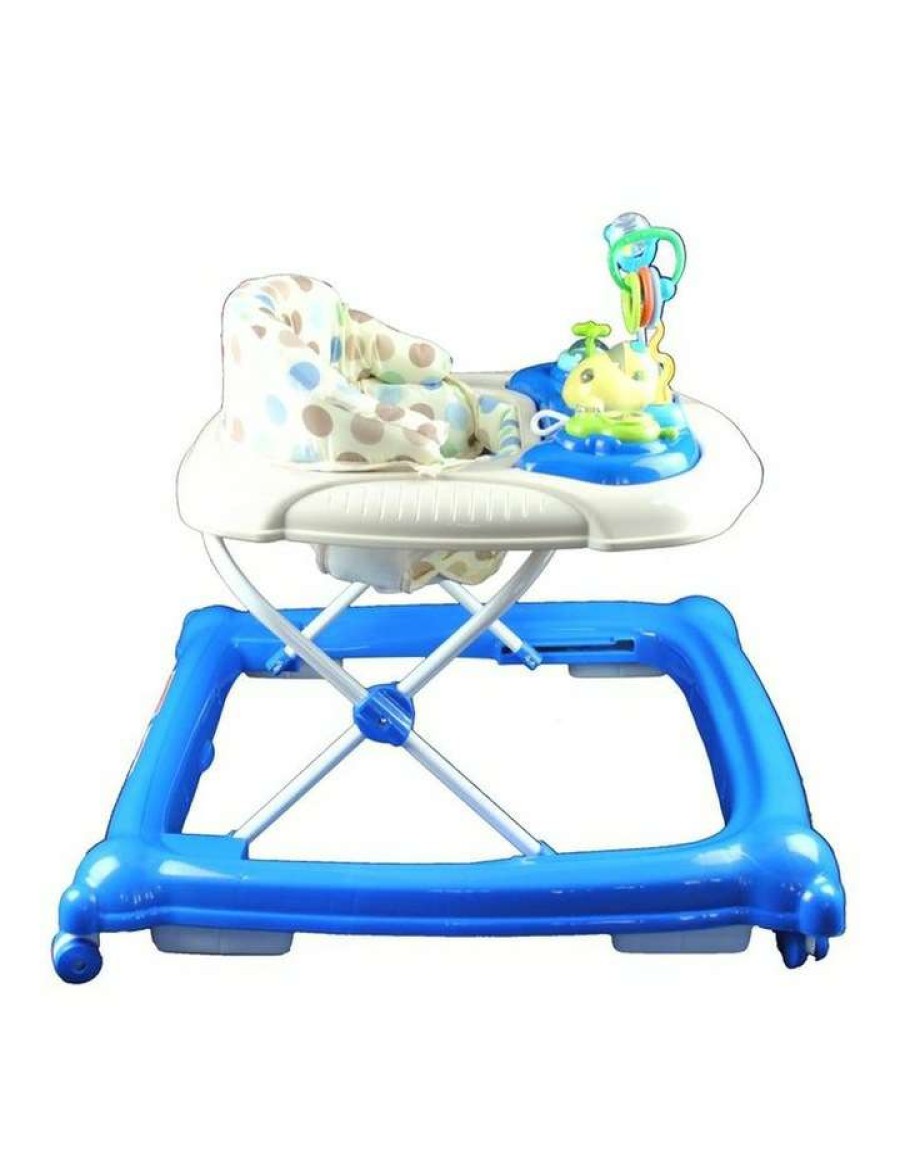 Play & Activity * | Aussie Baby Baby Walker Play Activity Centre Blue