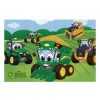 Nursery Toys * | John Deere Kids Giant 91X61Cm Fun Tractor/Farm Jigsaw Floor Puzzle 36Pc