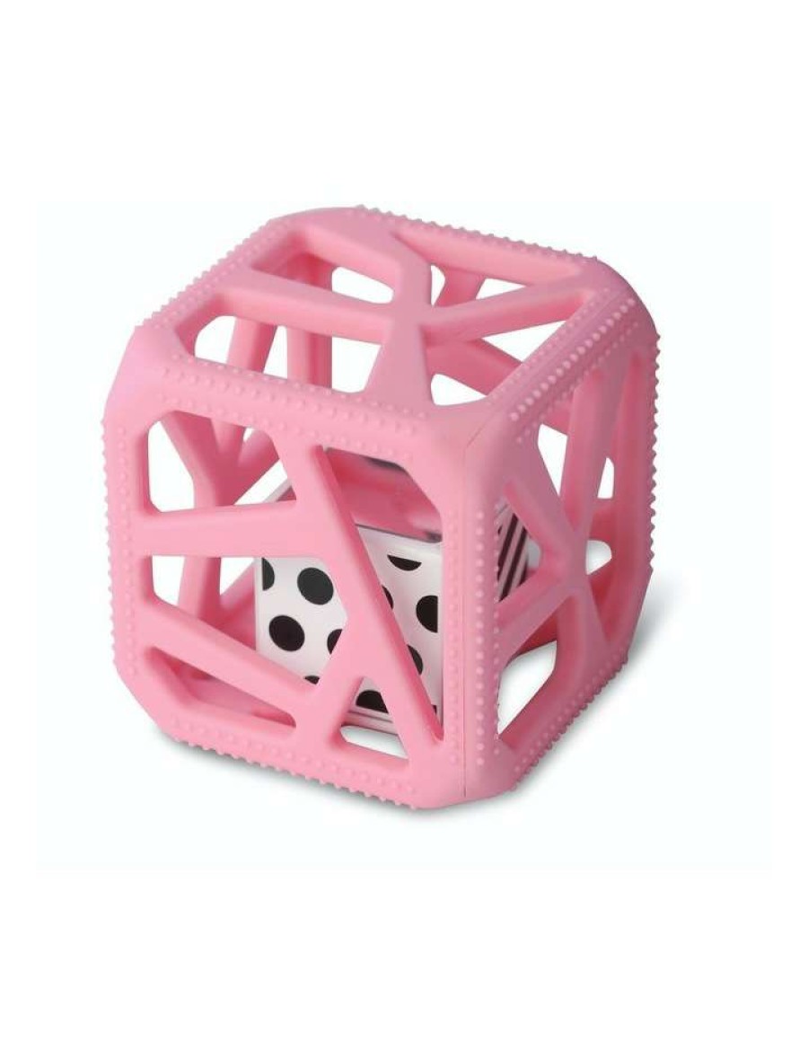 Play & Activity * | Malarkey Kids Chew Cube Pink