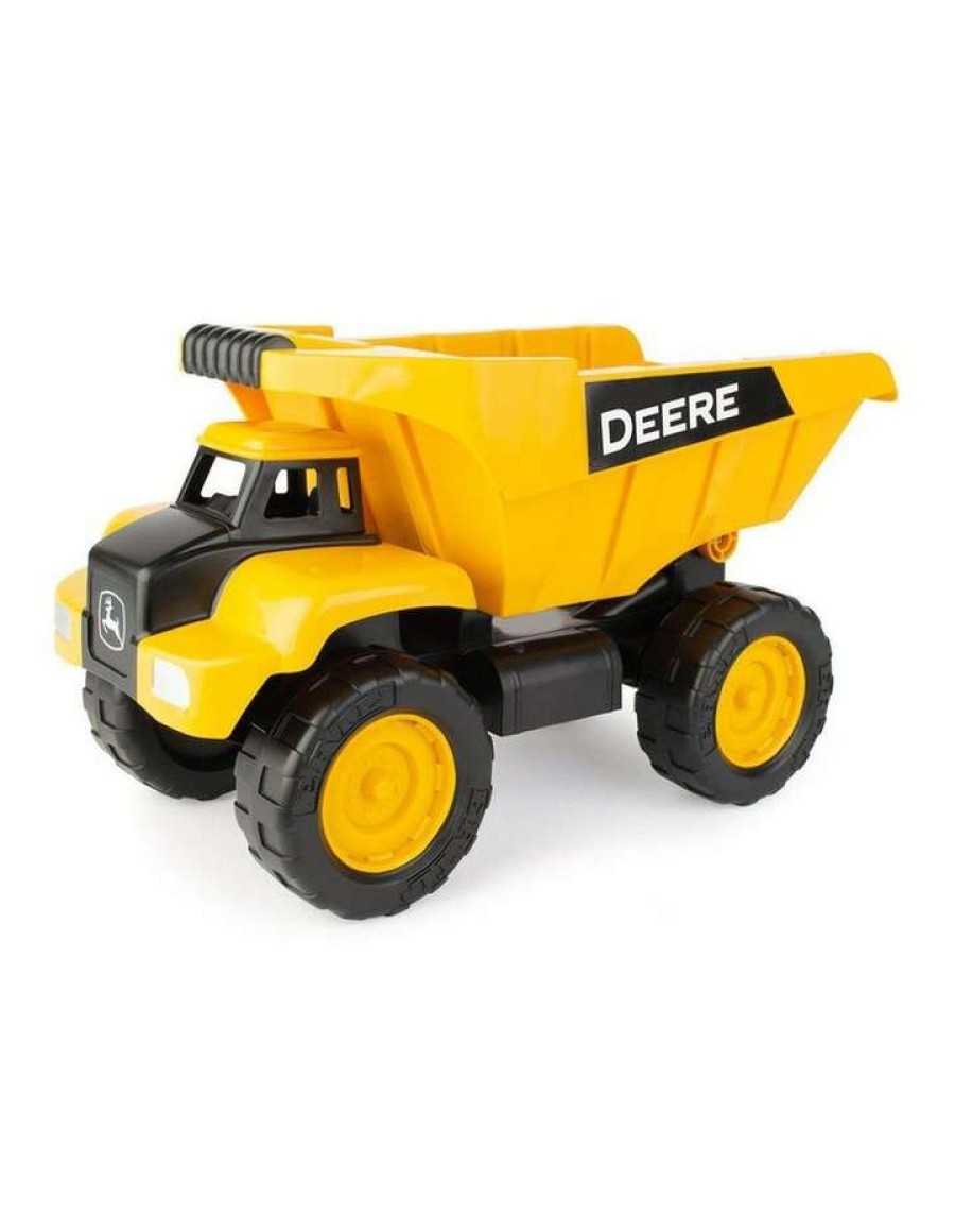 Nursery Toys * | John Deere Big Scoop Dump Truck Kids Construction Vehicle Toys/Play/38Cm 3Years Yellow