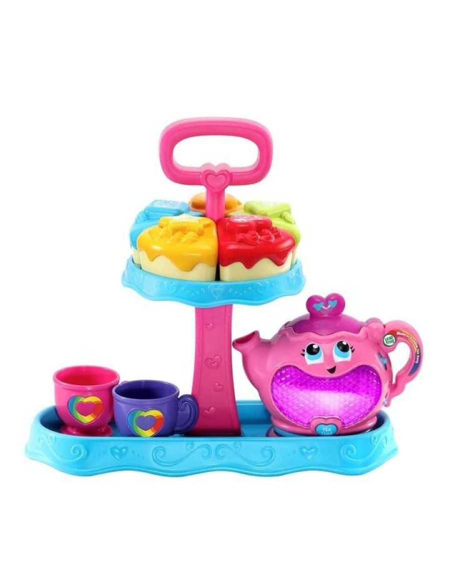 Interactive Learning * | Leapfrog Musical Rainbow 9 Piece Tea Party Set Assorted