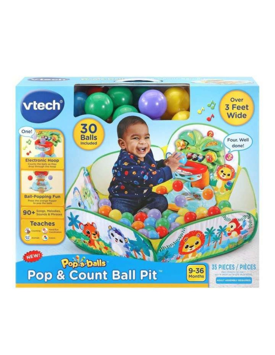 Baby Bouncers & Play Mats * | Vtech Pop & Count Ball Pit Assorted