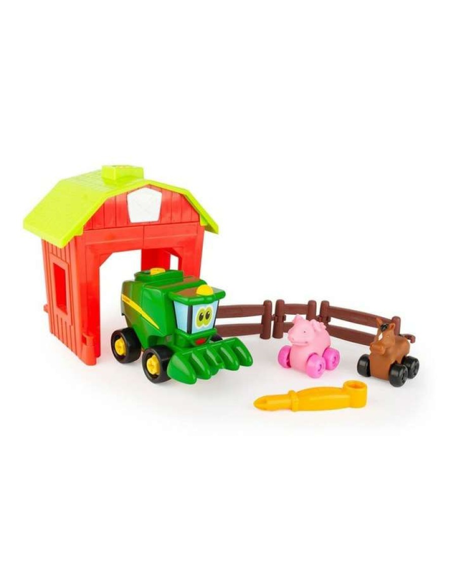 Nursery Toys * | John Deere Build A Buddy Corey Vehicle Farm Toy Combine Kids/Children 3Years