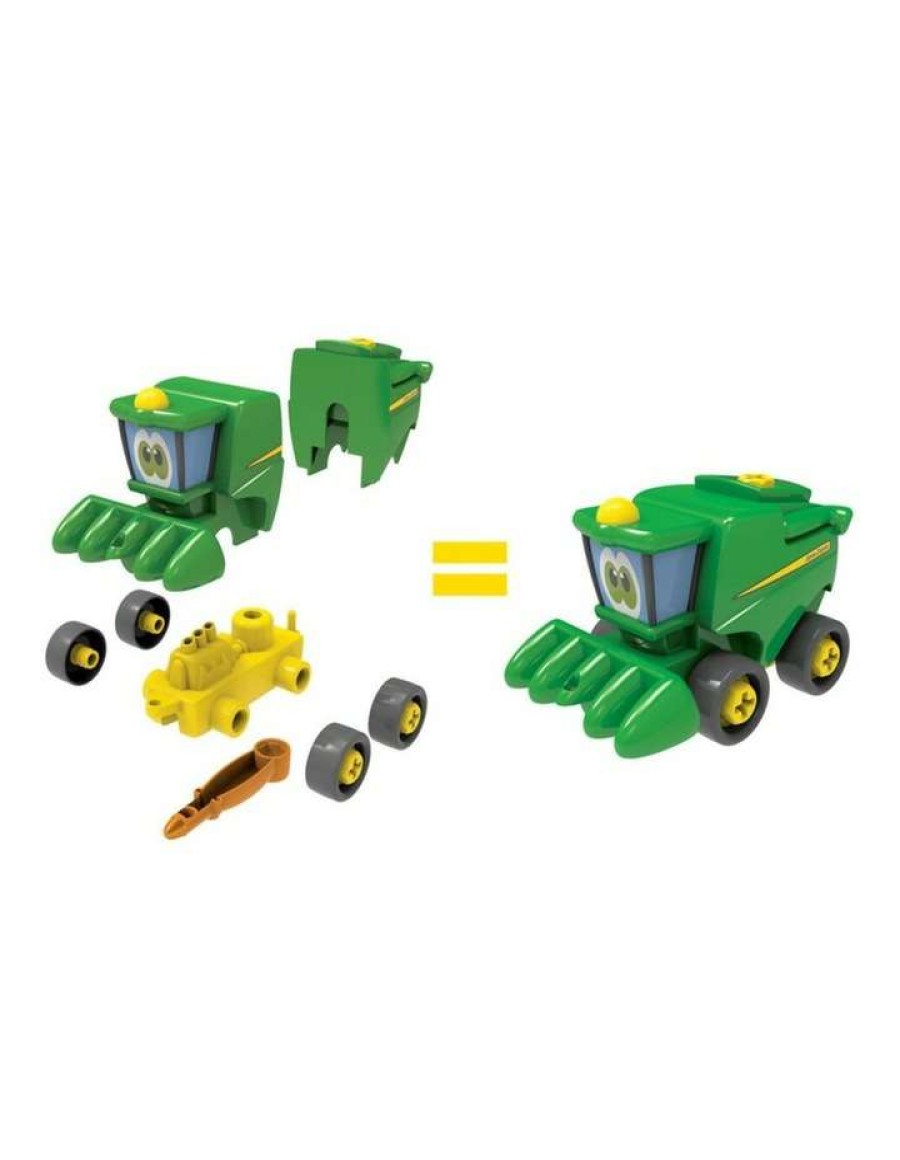 Nursery Toys * | John Deere Build A Buddy Corey Vehicle Farm Toy Combine Kids/Children 3Years