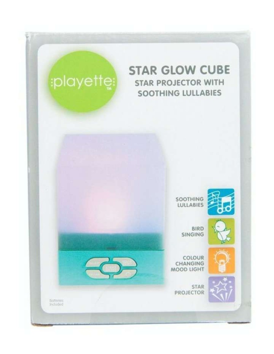 Play & Activity * | Playette Star Glow Cube Teal