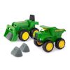 Nursery Toys * | John Deere Sanbox Dump Truck/Tractor Vehicle Set Kids Interactive Farm Toy 18Months