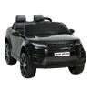 Vehicles * | Rigo Kids Ride On Car Licensed Land Rover 12V Black