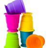 Nursery Toys * | Fat Brain Toy Co. Suction Kupz For 12M-5Y Kids/Toddler Silicone Stacking Cups Toy