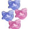 Soft Toys & Rattles * | Chicco Physio Soft Soother 6-16M 2 X 2Pk Girl No Colour