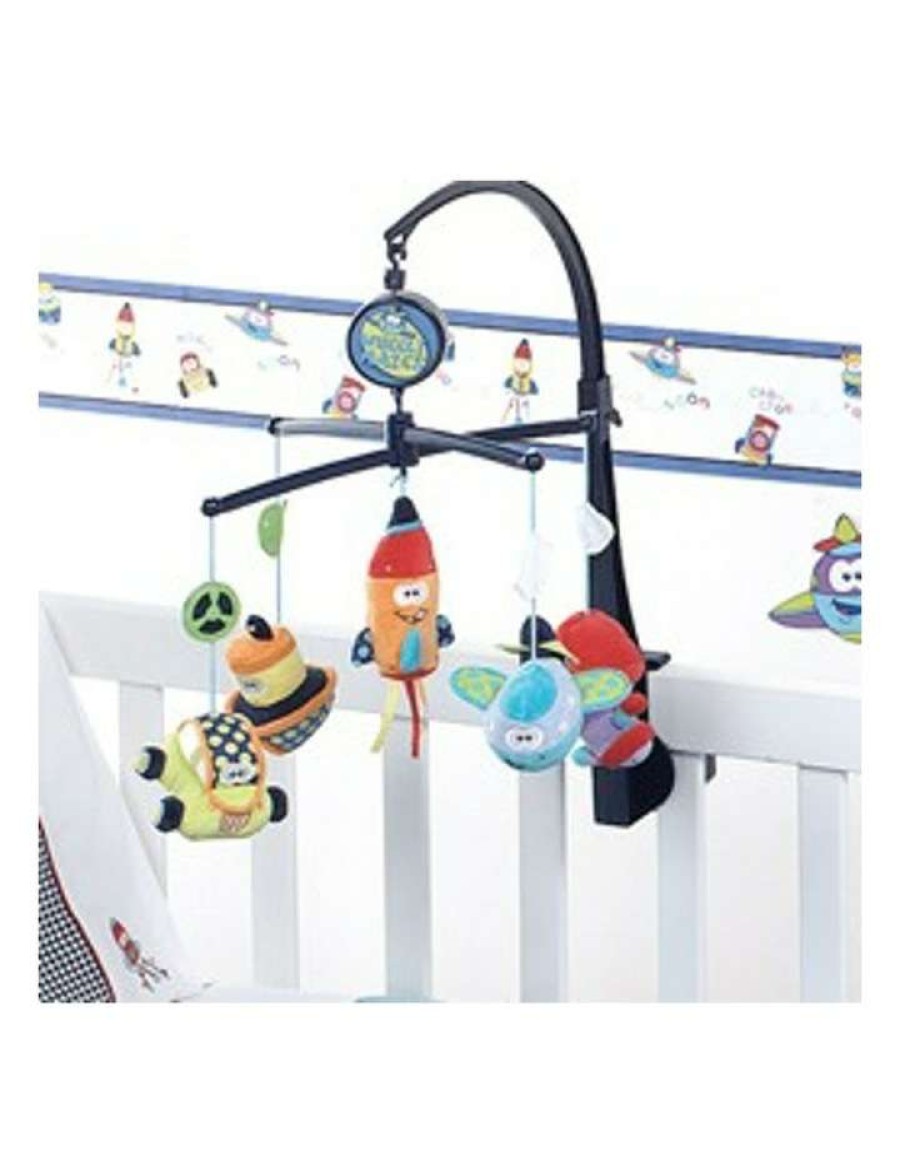 Soft Toys & Rattles * | Babyhood Wheely Mates Cot Mobile Assorted