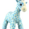 Nursery Gifts * | Korimco Twinkles Giraffe 16Cm Rattle In Blue