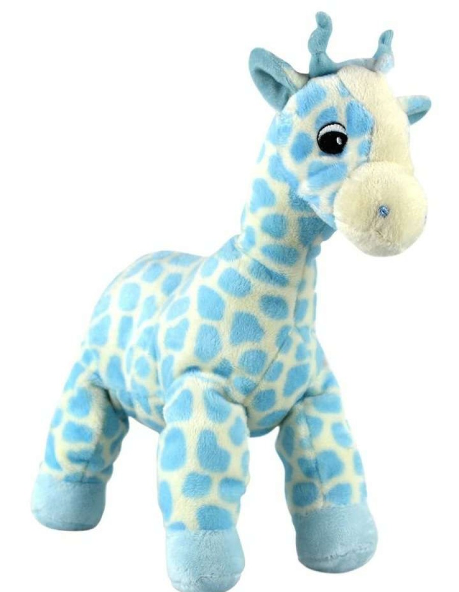 Nursery Gifts * | Korimco Twinkles Giraffe 16Cm Rattle In Blue