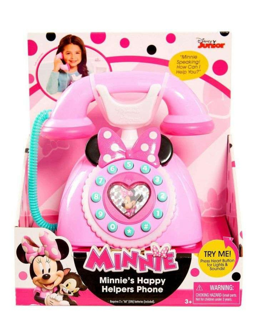 Play & Activity * | Disney Minnie Happy Helpers Rotary Phone