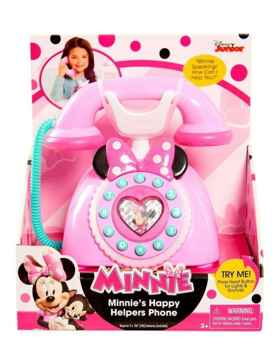 Play & Activity * | Disney Minnie Happy Helpers Rotary Phone