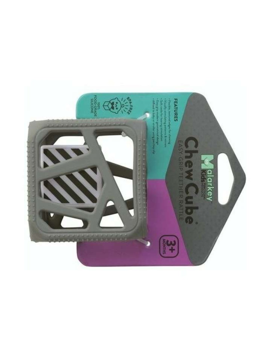 Play & Activity * | Malarkey Kids Chew Cube Grey