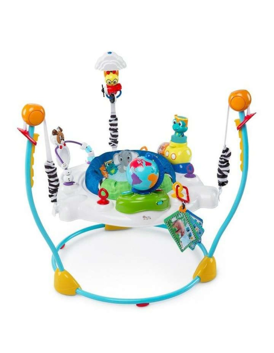 Play & Activity * | Baby Einstein Journey Of Discovery Activity Jumper With Sounds/Toys/Tray For Baby