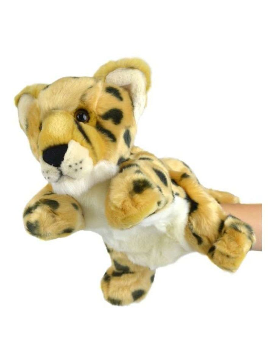 Soft & Plush Toys * | Korimco Cheetah Body Puppet 32Cm