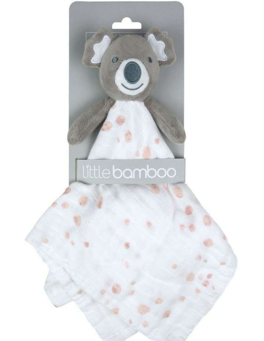 Nursery Toys * | Little Bamboo Kate The Koala Lovie/Comforter Dusty Pink