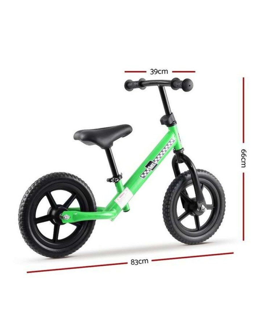 Vehicles * | My Plaza Rigo Kids Balance Bike Ride On Toys Push Bicycle Wheels Toddler Baby 12 Bikes Green