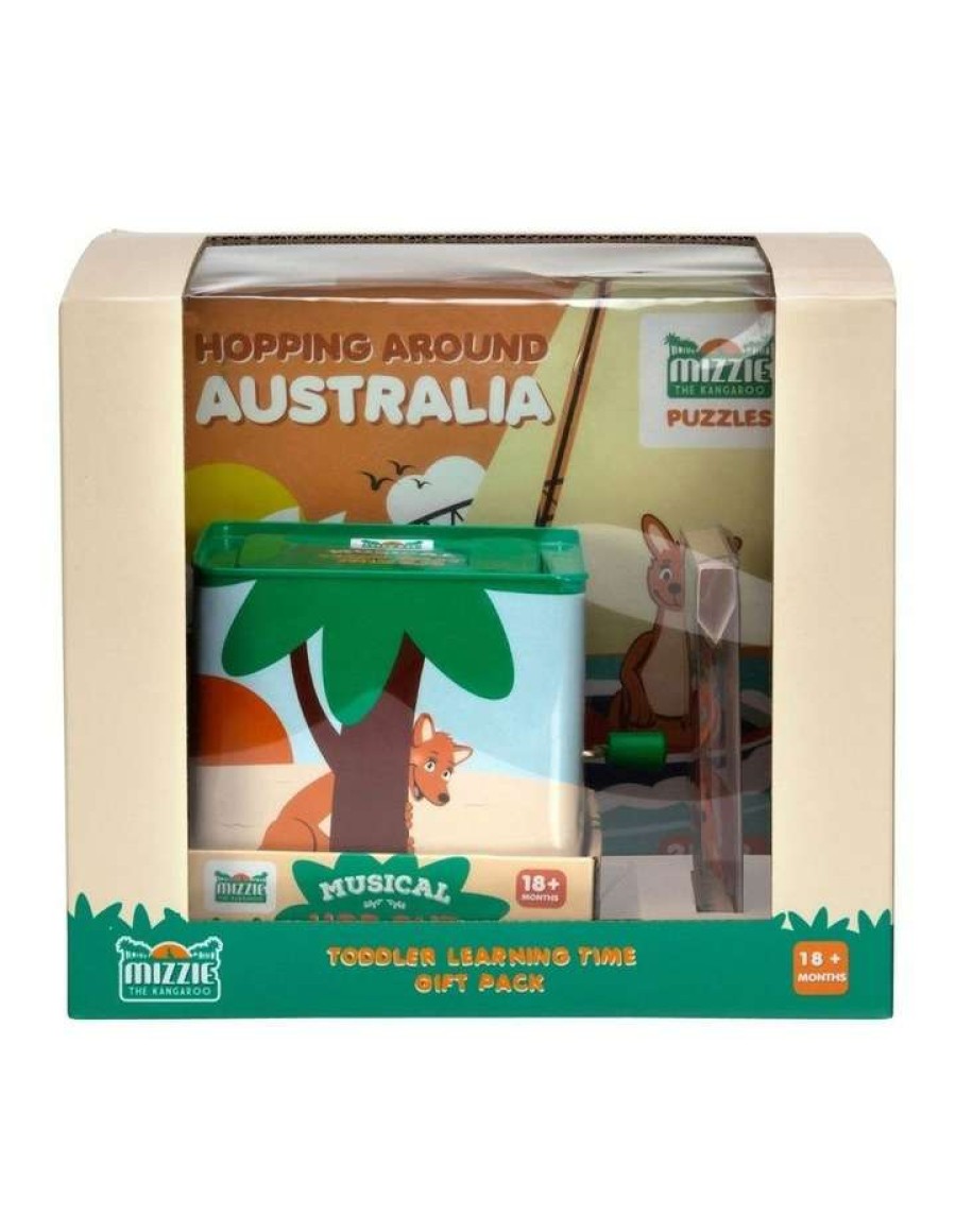 Interactive Learning * | Mizzie The Kangaroo Toddler Learning Time Gift Pack Multi