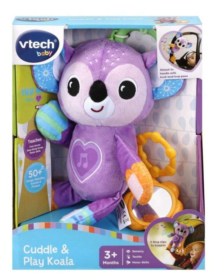 Soft & Plush Toys * | Vtech Cuddle & Play Koala Purple