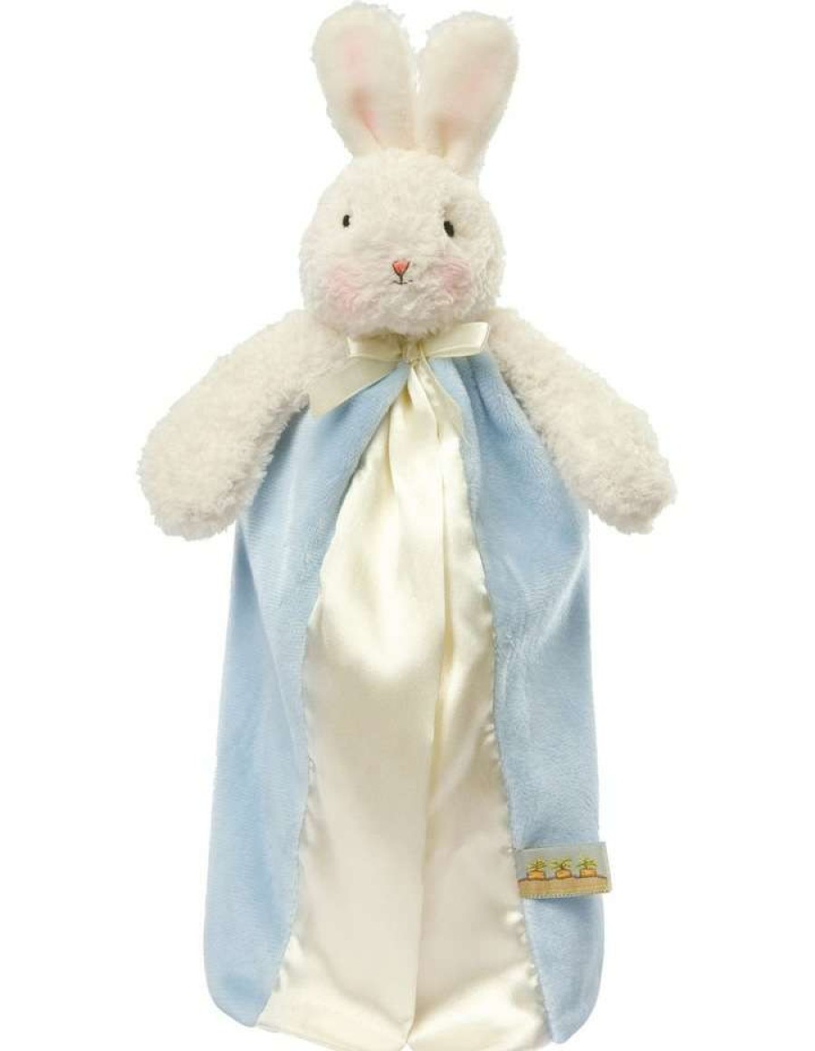 Soft & Plush Toys * | Bunnies By The Bay Bud'S Bye Bye Buddy Pale Blue