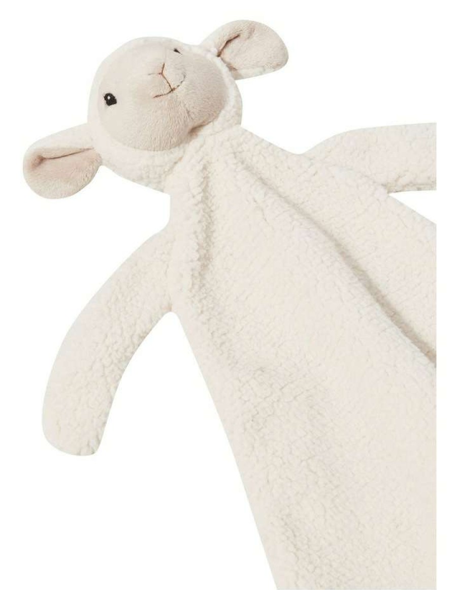 Nursery Toys * | Seed Heritage Huchy Coochie Sheep Comforter Cream